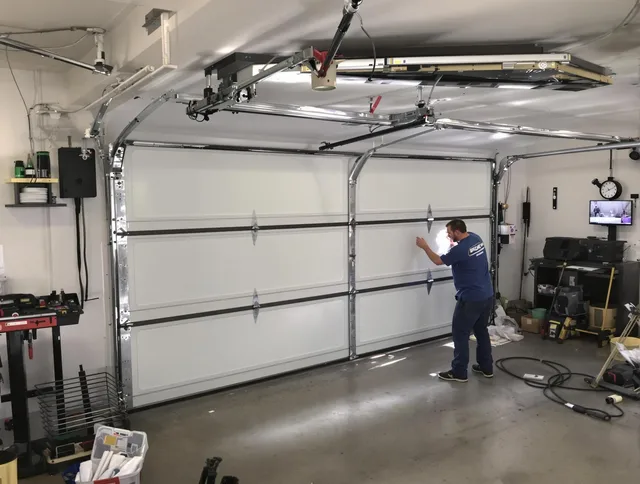 Professional garage door repair service by Cuyahoga Falls Garage Door Repair in Cuyahoga Falls