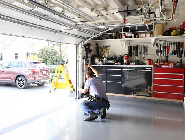 Local garage door repair service by Cuyahoga Falls Garage Door Repair in Cuyahoga Falls