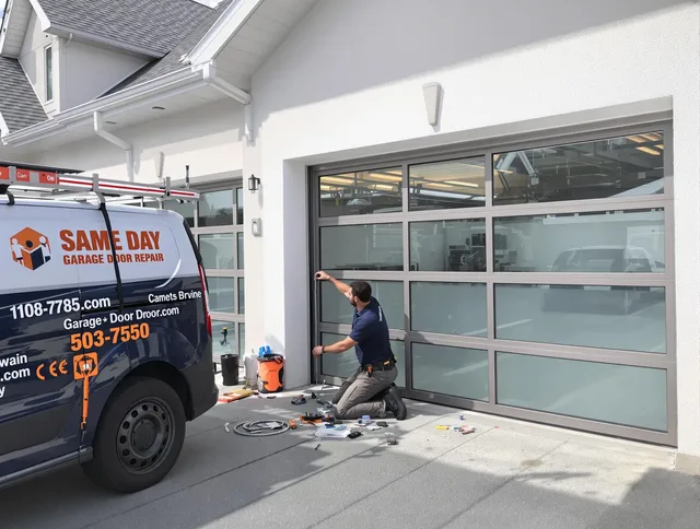 Same-day garage door repair service by Cuyahoga Falls Garage Door Repair in Cuyahoga Falls
